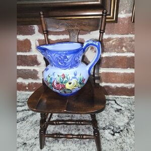 VESTAL ALOCBACA PORTUGAL POTTERY PITCHER